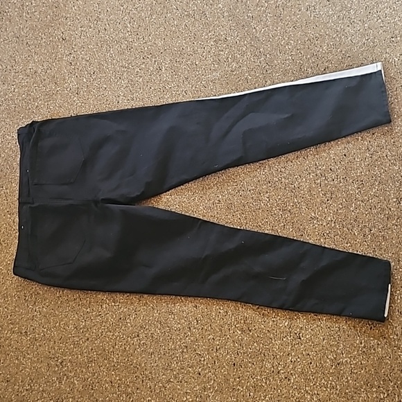 Dollhouse Black White Strip Stretchy Jean Pants Sz. 13 - Picture 6 of 7